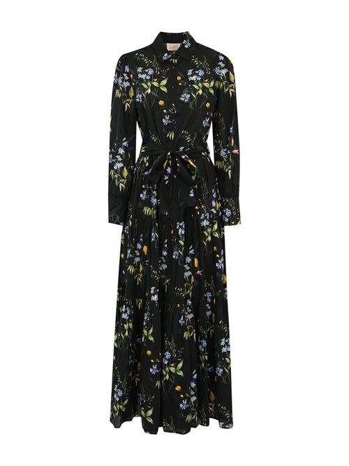 Abito Jensen in cotone con stampa wonder flower Mc2 Saint Barth | JENSEN06854H COTTON WONDER FLOWERS 0